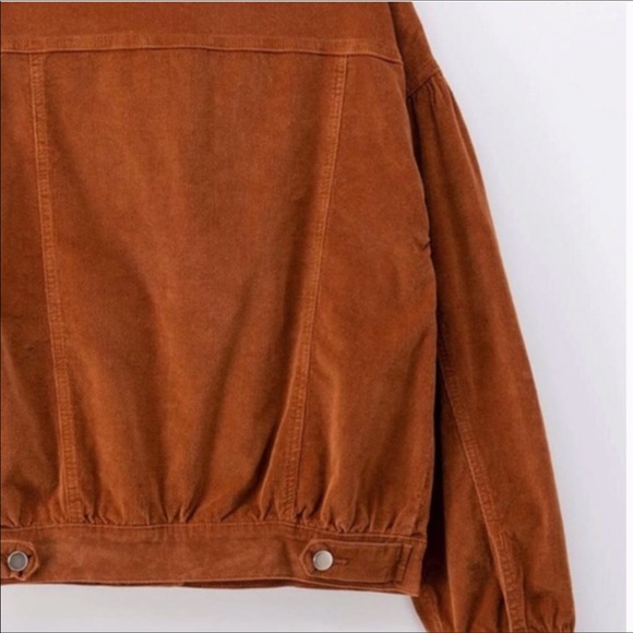 Rust Corduroy Jacket - Picture 8 of 8